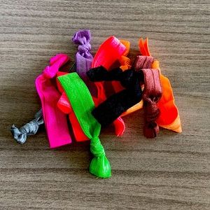 10 No damage hair ties